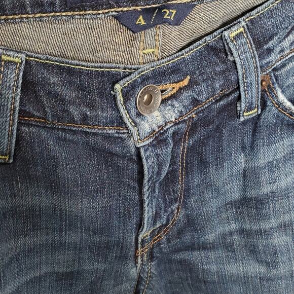 Lucky Brand Blue Jeans Legend Zoe Boot Jeans Size 4 / 27 ~ Casual Streetwear - Picture 14 of 14